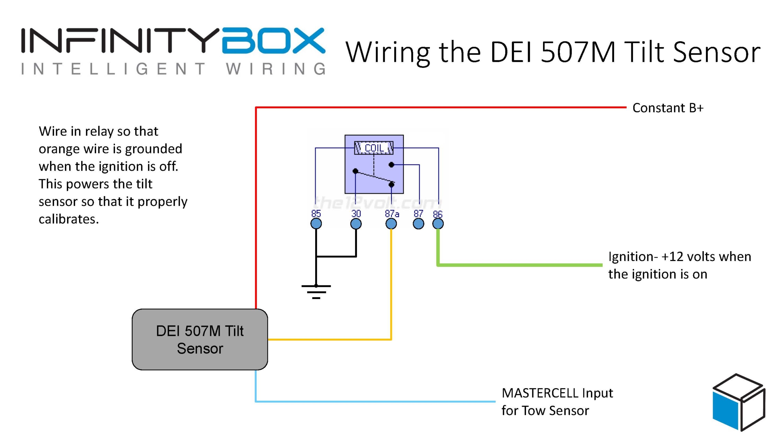 Wiring Tilt Sensor - Infinitybox