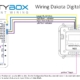 Picture of wiring diagram showing how to wire Dakota Digital GRFX Gauges with the Infinitybox IPM1 Kit featuring the MASTERCELL NGX