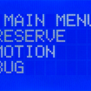 MASTERCELL NGX inSIGHT main menu scrolled to show the inRESERVE, inMOTION, and DEBUG options.